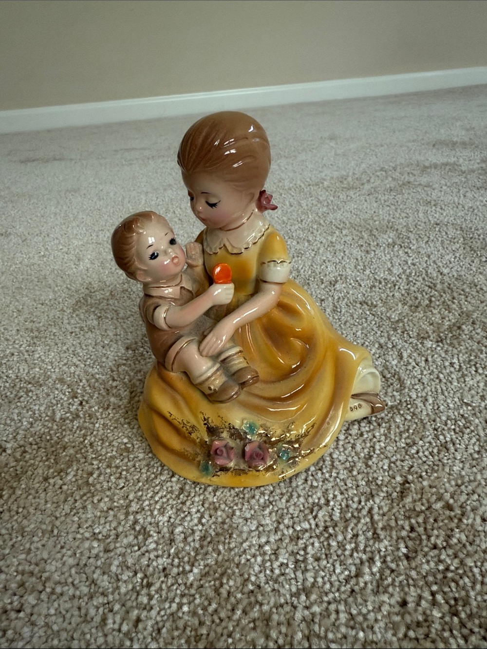 Josef Originals Mother and Child Ceramic Figurine - Decorative Accent